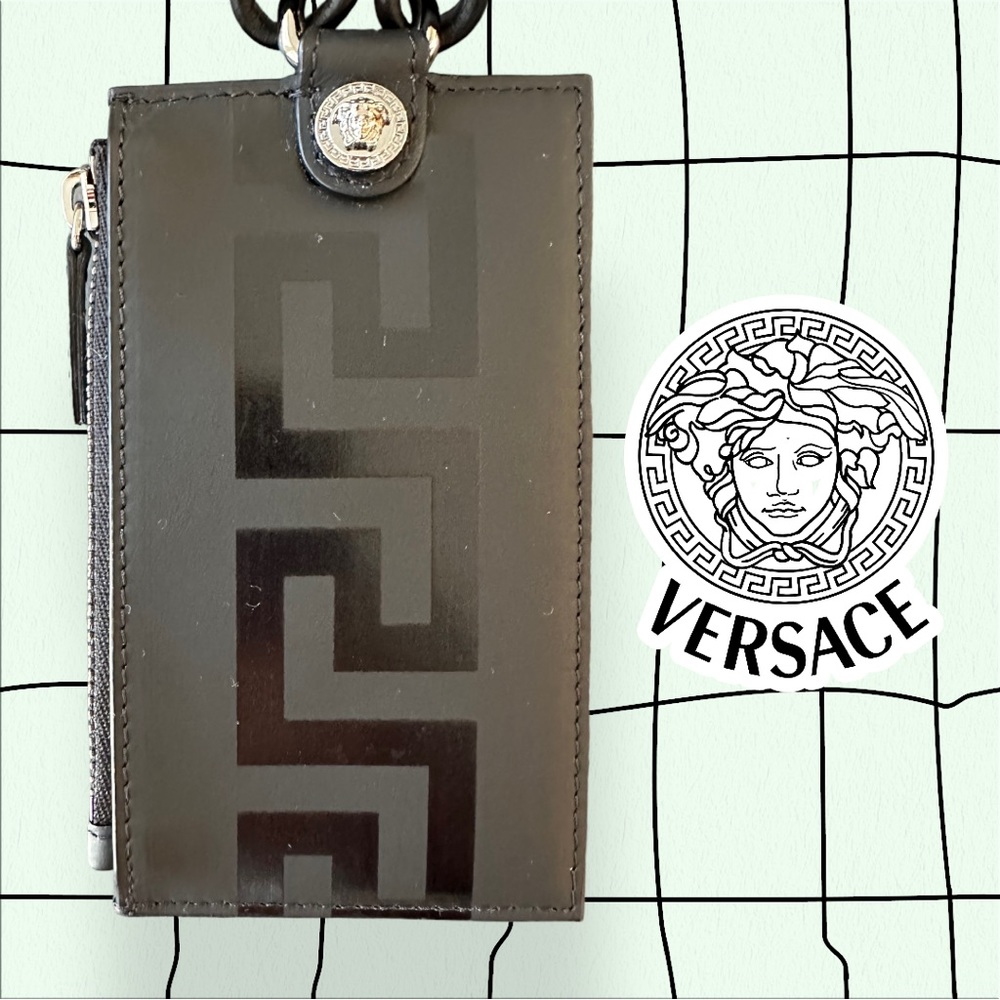 Versace Greca Card Case